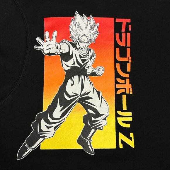 Dragon Ball Z Supersayin Toei Anime Men's Black Hoodie - Size Small - Picture 6 of 9